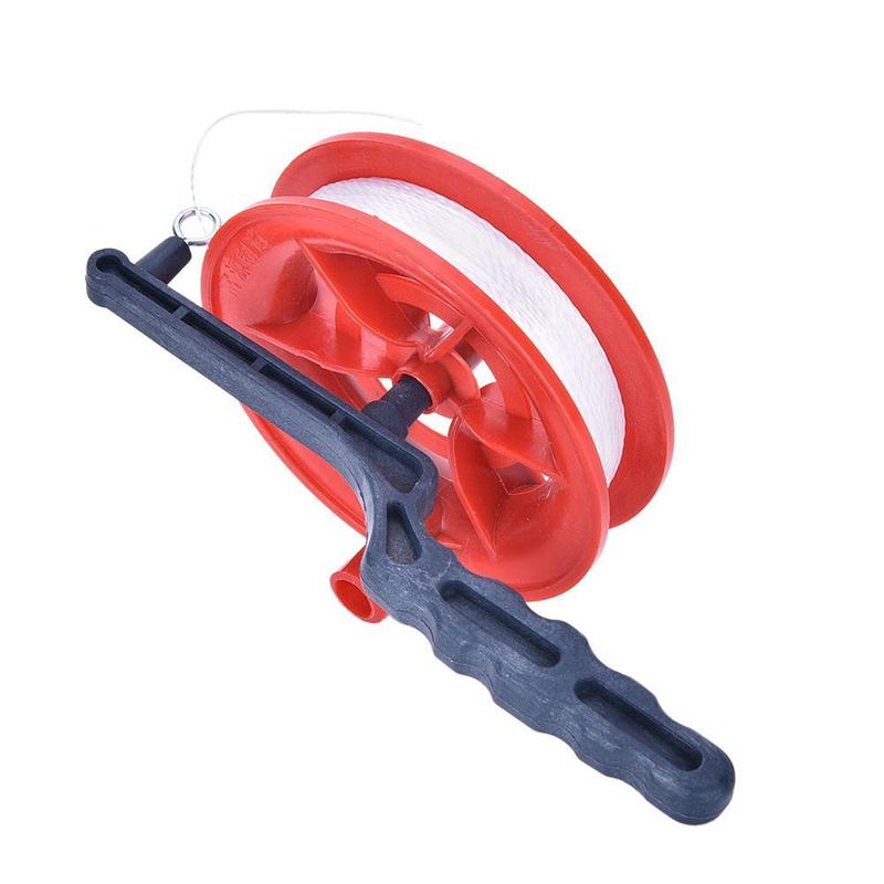 Product Introduction of Dây Diều Cuộn Dây Xoắn, Dây Dây Bay, Tay Cầm Màu Đỏ, Dài 100M, Dây Đuôi Nối 5