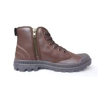 Gambar M.Gee Sepatu Pria Tali Resleting Ori Mgee Original MG-COMBAT Coklat - 39 dari everywearmgee Kab. Bandung 1 Tokopedia