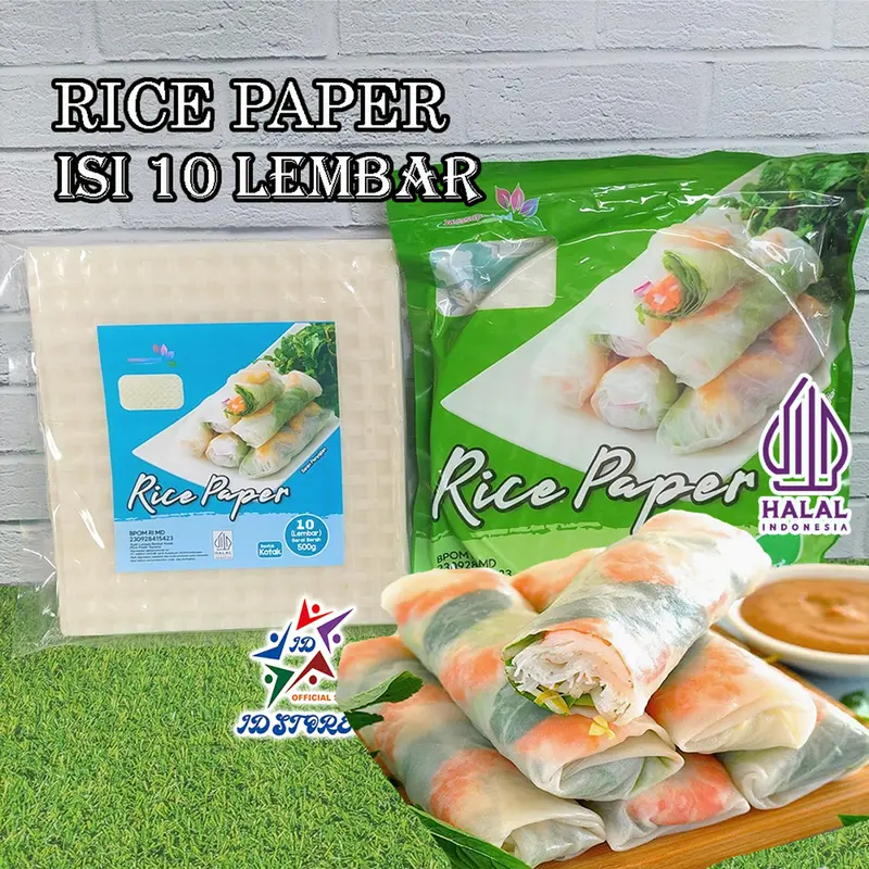 Kulit Lumpia Rice paper 10 Lembar java super food Frozen 0