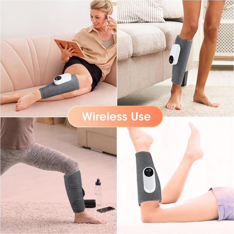 Electric Leg Massager, Hot Compress Wireless Calf Massager, Leg Shaping Muscles Kneading Massage Equipment, Birthday Gift Ideas 8