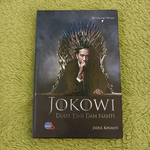 ORIGINAL BUKU BIOGRAFI JOKOWI DULU KINI DAN NANTI BUKU 3