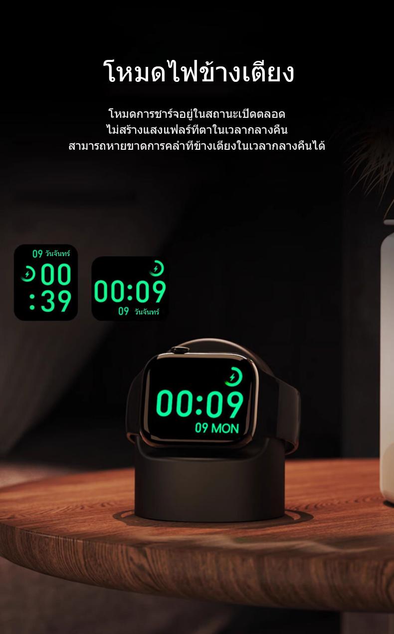 Product Introduction of S9 pro นาฬิกาอัจฉริยะ รุ่นใหม่ปี 2024 สำหรับทั้งชายและหญิง หน้าจอขนาด 2.19 นิ้ว ที่เป็นนาฬิกากีฬา มีจอสัมผัส สามารถวัดชีพจร สามารถทำโทรศัพท์ และเตือนเมื่อมีข้อความใหม่ เข็มนาฬิกาสามารถเปลี่ยนได้ ทำงานได้กับระบบปฏิบัติการ Android และ iOS 14