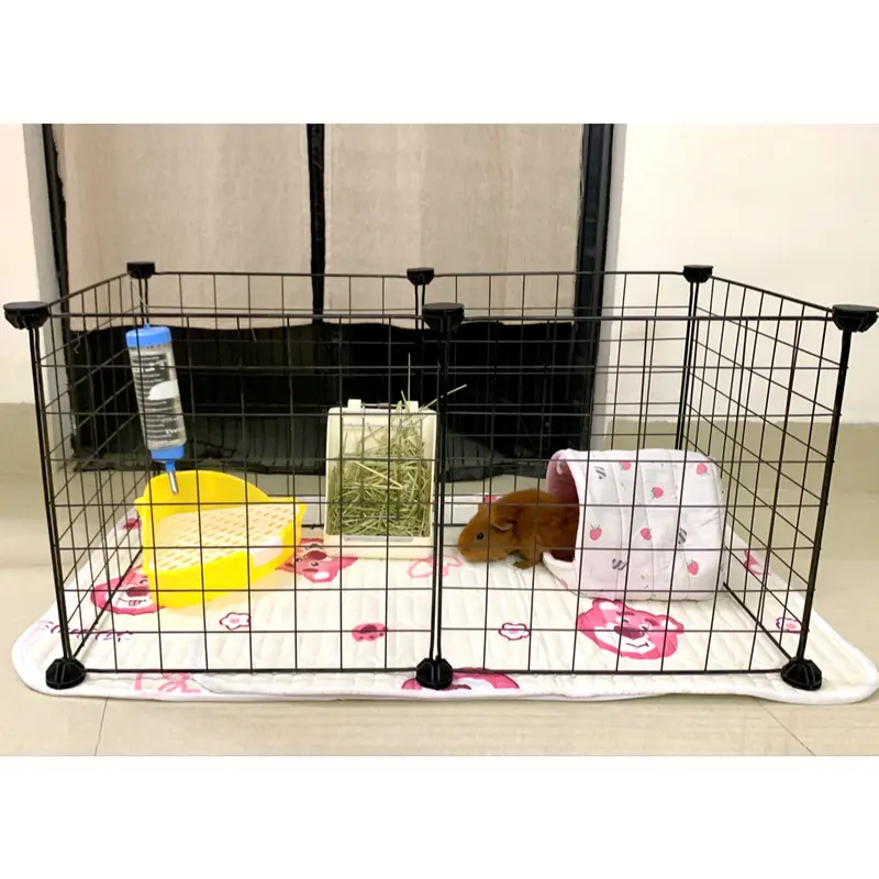 Combo lồng quây Bọ Ú (Chuột Lang) Thỏ Cảnh Chó Mèo có tặng kèm đèn led trang trí 3