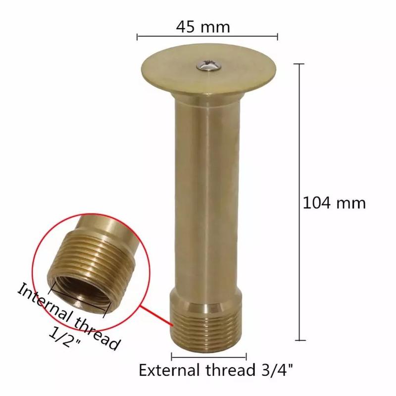 Đầu phun nước nghệ thuật hình nấm 21mm 3
