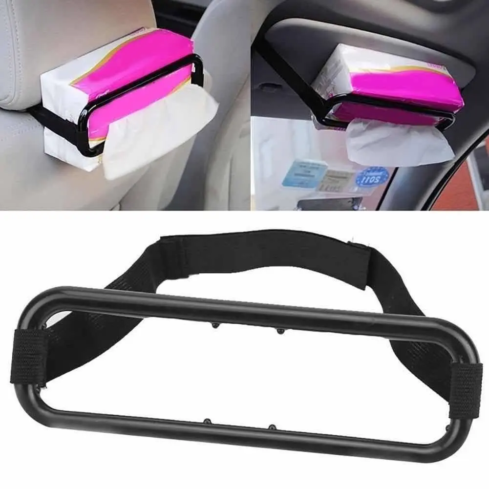 Ready Stock Car Tissue Box Holder Paper Napkin Auto Seat Auto Accessories AXIA MYVI BEZZA ALZA EXORA WIRA SAGA BLM FLX