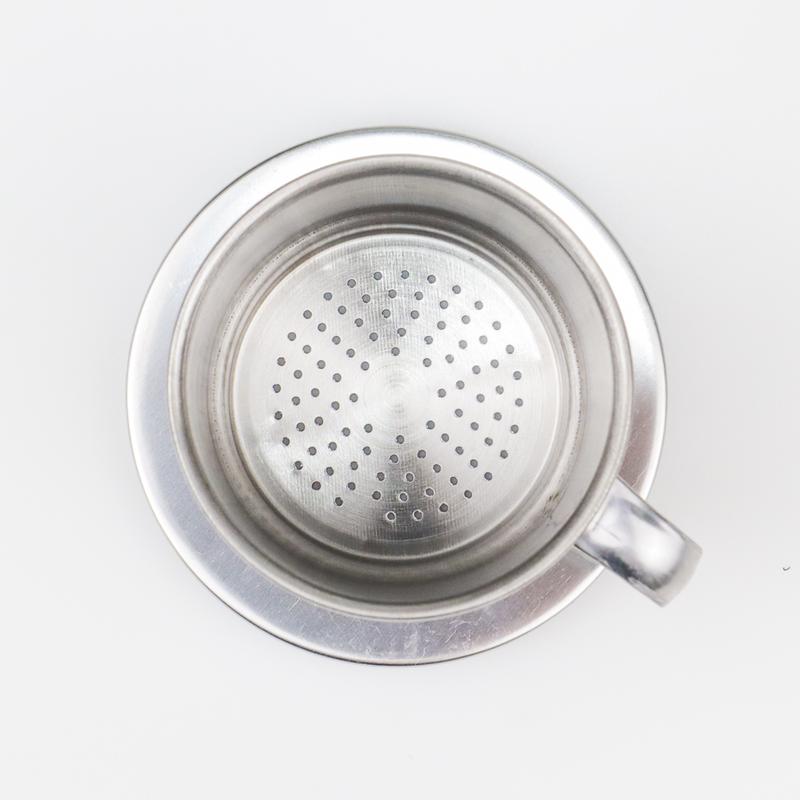 Vietnam Drip Coffee Filter Pot Saringan Kopi 8Q 180ml - LC1 - Silver 3