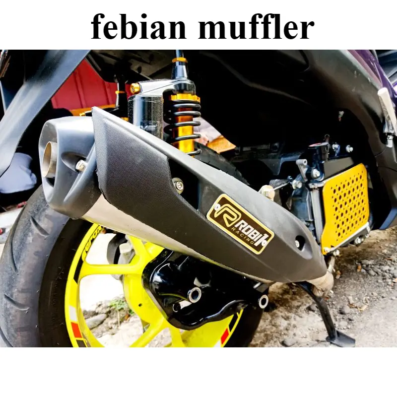 KNALPOT STANDAR RACING  ROB1 NMAX PCX AEROX VARIO BEAT SCOOPY SEMUA MATIC 0