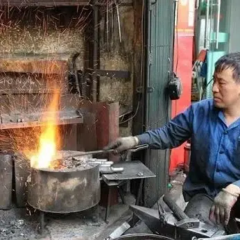 KQ001 bộ dao nhà bếp 8 món siêu đẹp RÈN THỦ CÔNG 4