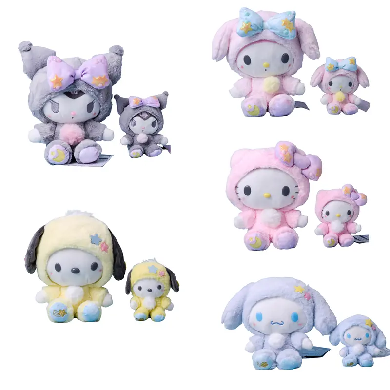 Kuromi Melody Cinnamoroll Anime Plush Toy Collection