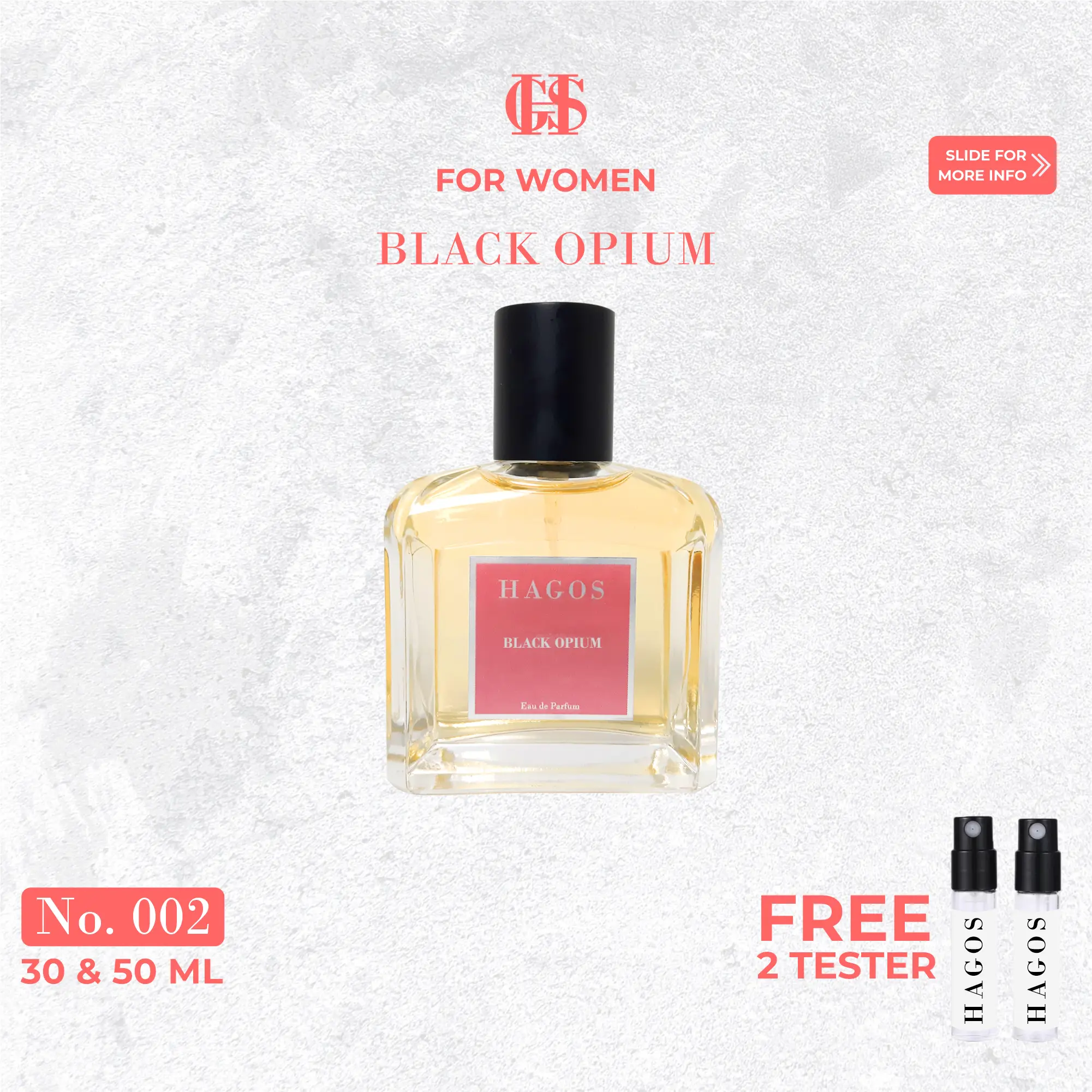 No. 02 BLCKOPIUM for Women - HAGOS INSPIRED PARFUM