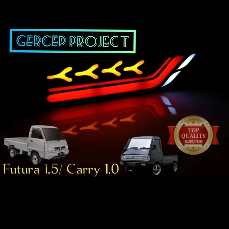 Lampu Rem Led Sein Kedip Mobil Pick Up Stoplamp Motif Variasi APV New Carry Granmax Isuzu T120ss Futura L300 Car Kabel 4