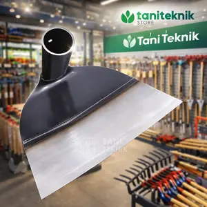 Cangkul Sawah Baja Asli Super Tajam Pacul Kebun Lebar 26cm Kuat Tani Teknik