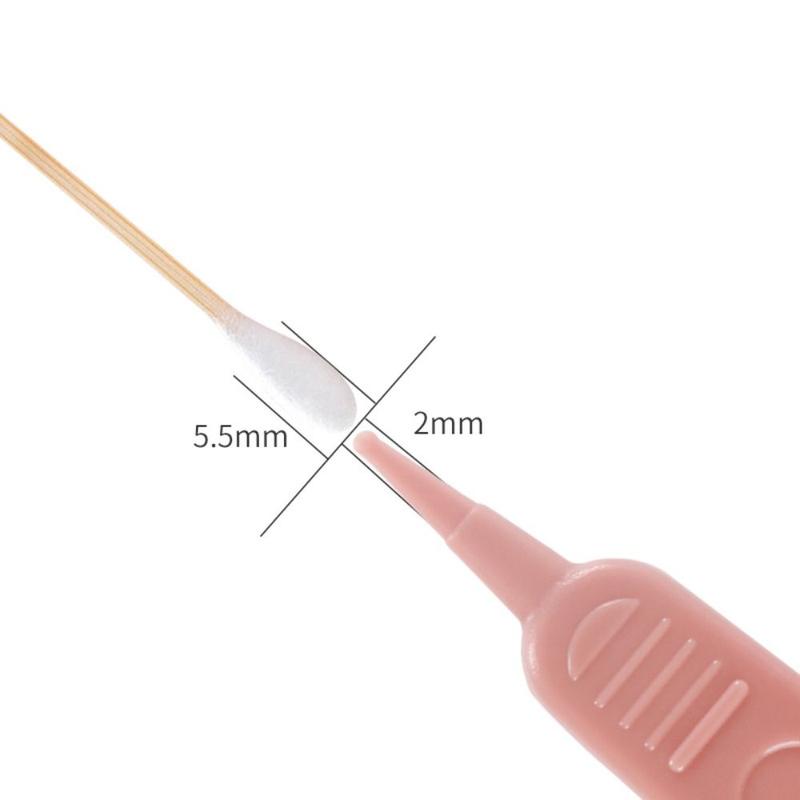 faninfan Clean Ear Nose Navel LED Light Baby Dig Booger Clips Plastic Infants Nose Safe Tweezers Cleaning Tweezer 2