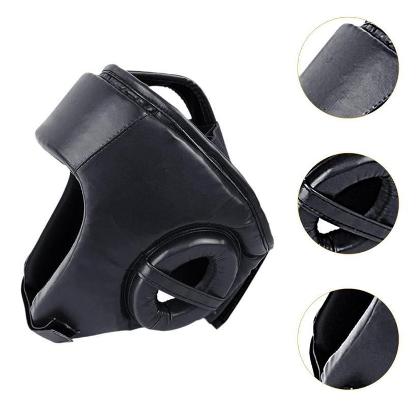 Product Introduction of Boxing Headgear Face Guard Head Gear Face Cover for Karate Muay Thai MMA 1