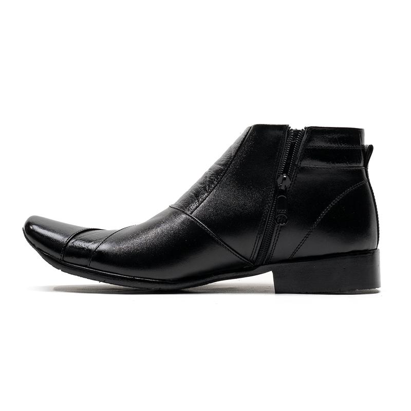 Sepatu Boot Formal Pria Boots Pantofel Kulit Asli Boots Kerja Pria Kulit Sapi Kode 0322 8