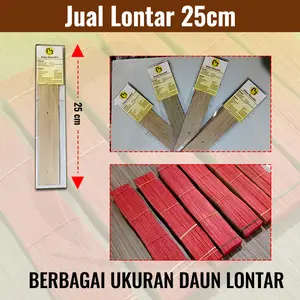 TERLARIS! Jual Daun Lontar 25cm | Alat Nyurat Lontar