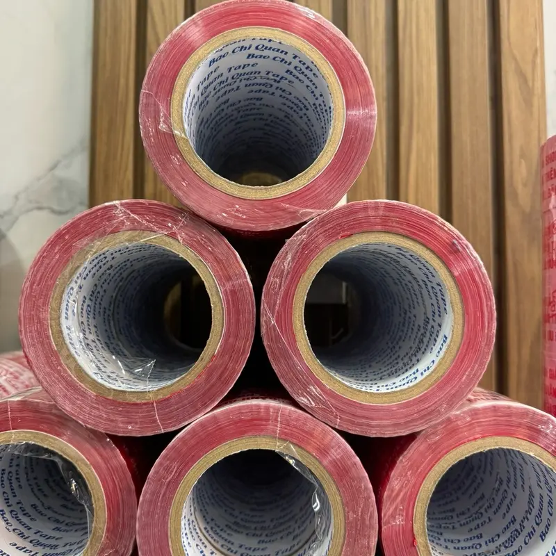 Băng Keo in chữ Quay Video + Nặng 1.8Kg 200Yard + độ dính cao 1