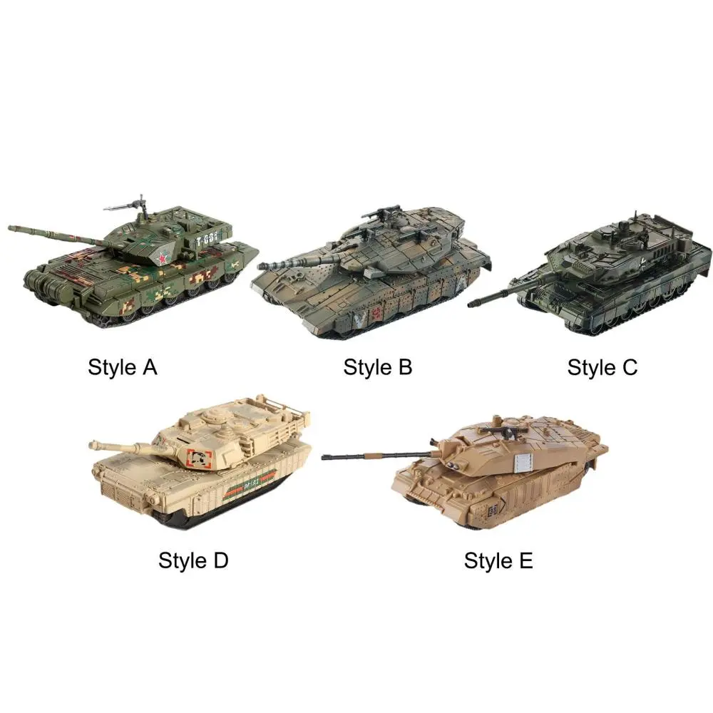 1/72 Scale Vehicles Craft Souvenir Tank Model Kit Tank Building Blocks Set for