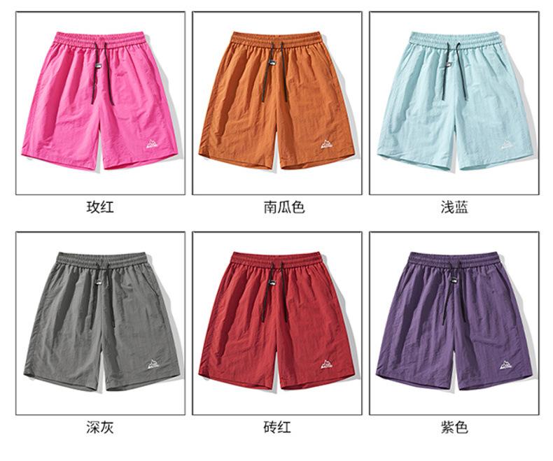 Product Introduction of Summer Couple Shorts - Women's & Men's Quick-Dry 5-Inch Shorts, Lightweight Breathable Gym Beach Shorts, Loose Fit Casual Shorts for Swimming Sports 6