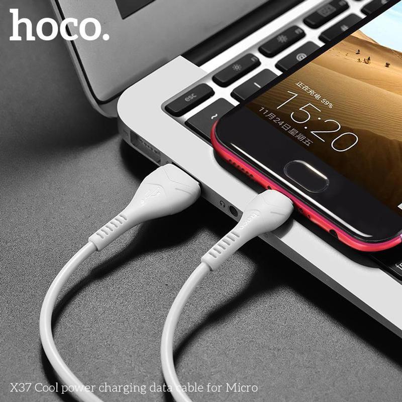 Cáp Sạc Nhanh HOCO X37, Sạc Siêu Nhanh Từ 27W Đến 60W, Chuyên Dành Cho Các Dòng Máy SamSung, Iphone, Oppo,.... Phụ Kiện Usb Sạc điện thȯại 4