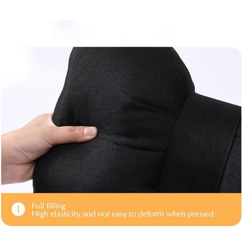 Product Introduction of Red Ribbon Bow Headrest Neck Pillow Seat Lumbar Support Pillows C1P1 31