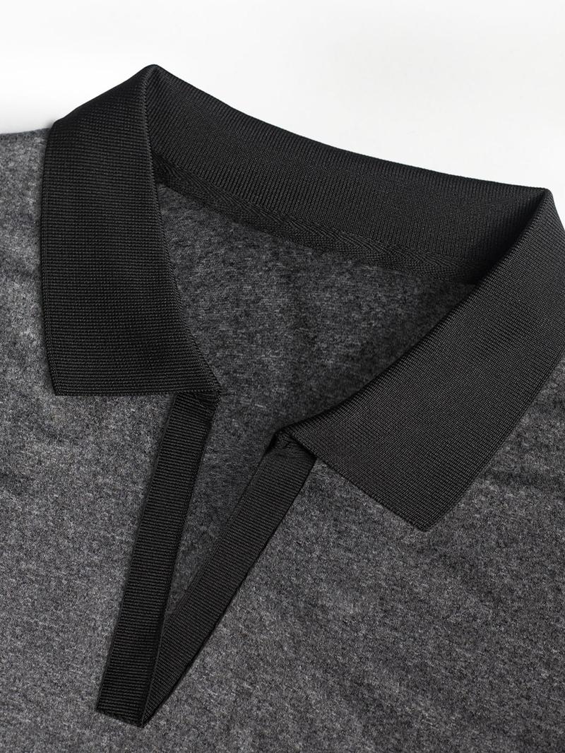 Product Introduction of Women's Plain Ribbed Polo Shirt Dress, Casual Slim-fitting Short Sleeve Collared Dress for Summer, Ladies Clothes for Daily Wear 3
