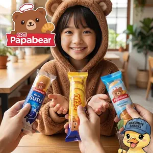 PAPABEAR Roti Viral 1 Pack isi 10 Pcs Gashhkeunn