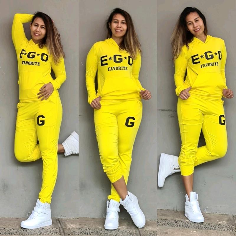 setelan olahraga Hoodie set 4
