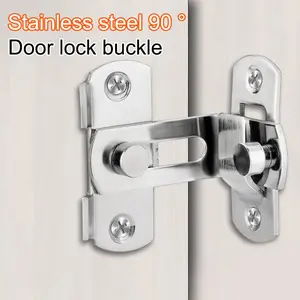 【artheni】Pengunci Pintu Gudang, Kunci Sudut, Pengunci Pintu Dorong-Tarik, Pengunci Pintu Geser, Pengunci Pintu Model Lama