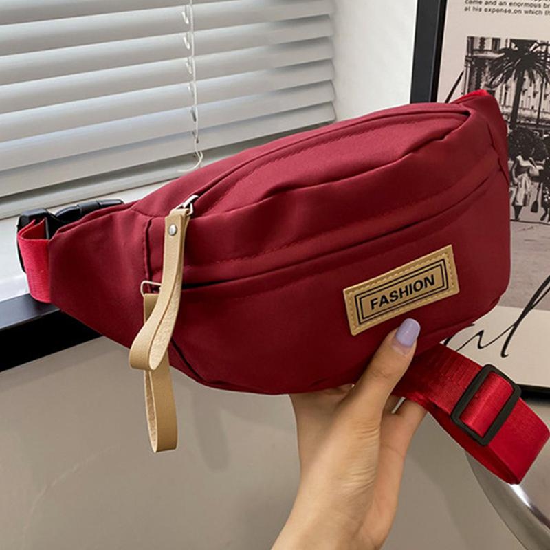 Túi Đeo Hông Đeo Chéo, Túi Đeo Thắt Lưng, Dành Cho Nam Và Nữ, Túi Đeo Bụng Tiện Lợi, Thích Hợp Cho Du Lịch, Chạy, Đi Bộ Đường Dài Và Đạp Xe