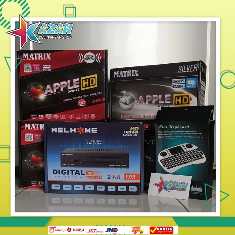 Set Top Box DVB T2 TV Digital bisa TV Tabung untuk menerima siaran digital pengganti siaran analog TV lebih Jernih dan Bersih gambarnya