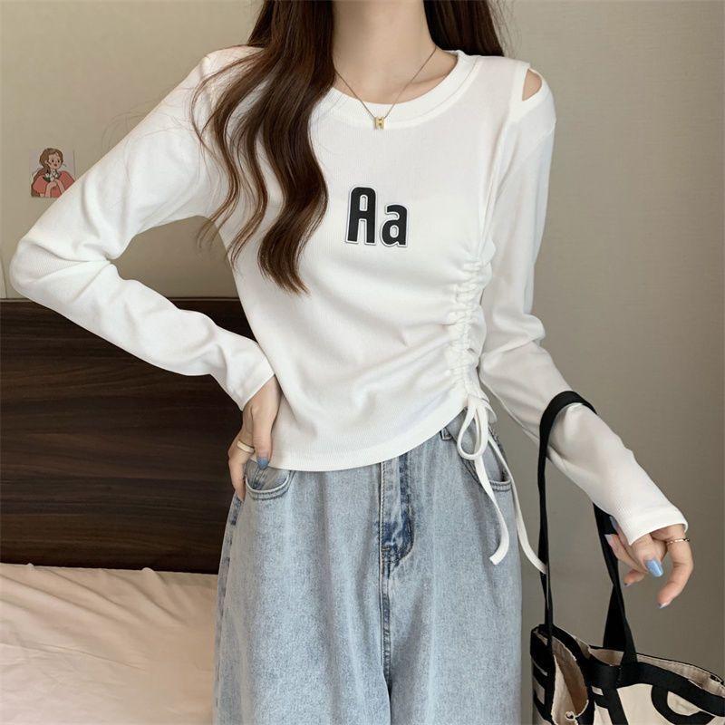 Product Introduction of Phông Dây Rút Độc Đáo Thiết Kế Đẹp Mỏng Vừa Vặn, Dài Tay, Giả Hai Lớp, Dành Cho Nữ, Hàng Mới Về Đầu Thu 2024, Sơ Mi Lớp Nền Hàng Đầu áo  sơ sọc kẻ 15