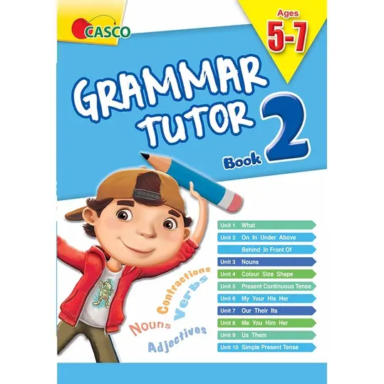 Original Product PreSchool Grammar Tutor For Ages 57 Book 2