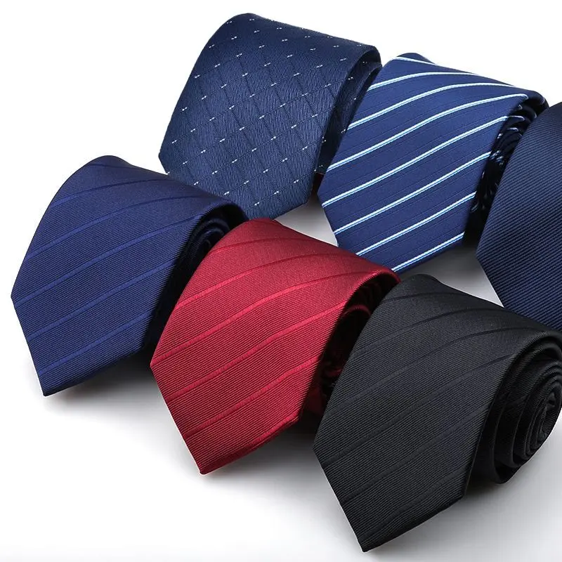 Cà Vạt Nam, Màu Đen, Trang Phục Trang Trọng Công Sở, Cà Vạt Có Khóa Kéo 8Cm, Màu Đỏ Rượu Vang Cao Cấp, Thích Hợp Cho Chú Rể Đám Cưới, Phong Cách Lười Biếng, Rút Dễ Dàng 1