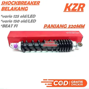 SHOCK BREAKER BELAKANG VARIO 125 / 150 OLD DAN LED TECHNO UKURAN SHOK BEAT FI / SHOCKBREAKER / SHOKBREAKER / SOK BLK KZR