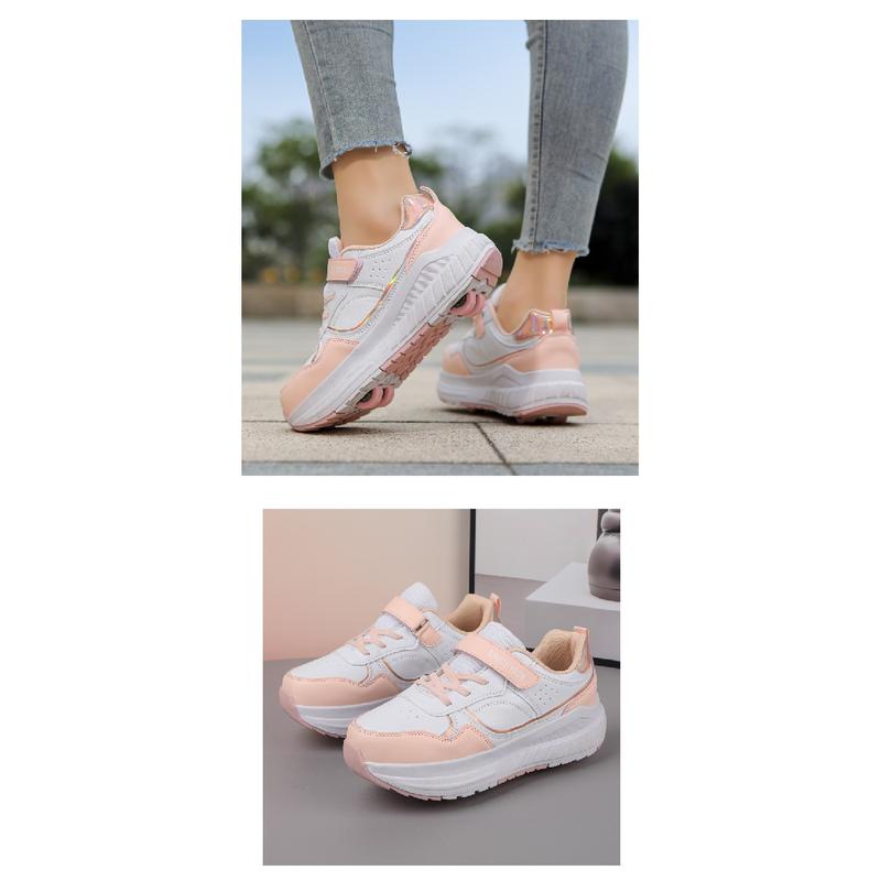 Product Introduction of The skating shoes Boys' Girls' Shoes Heelys Rollerskate Four-Wheel Deformation Wheel Shoes Walking Shoes the Skating Shoes 31