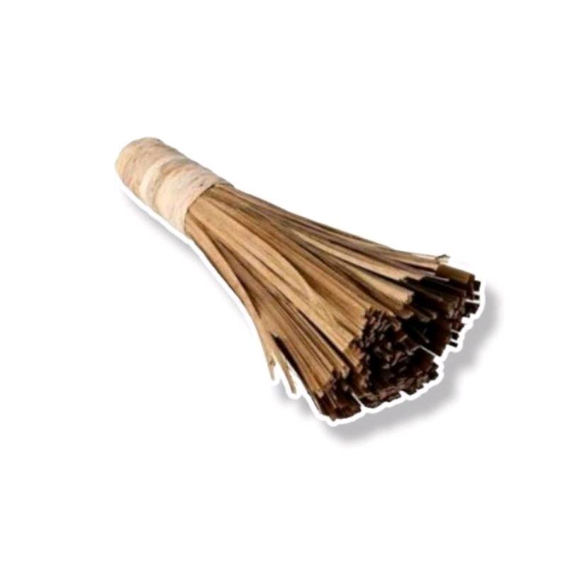 Sapu Bambu Gagang Rotan Sintetis / Sapu Bambu Gagang Rotan / Sapu Bambu / Sapu Rotan / Sapu Kuali Penggorengan 0