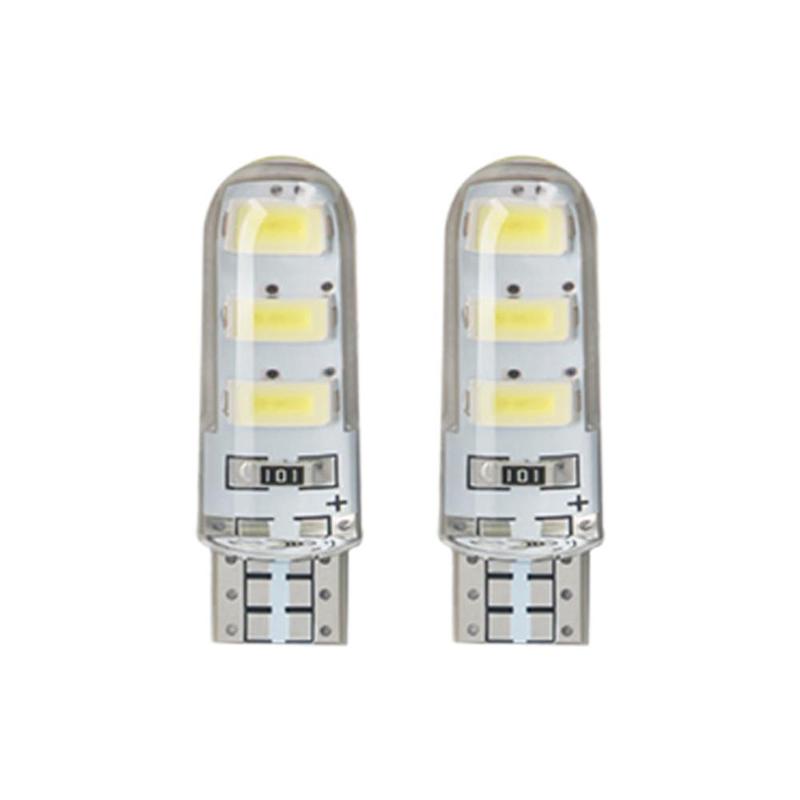 Product Introduction of Silicone W5W Glue Display Light High-brightness Small Bubble 12V 2 PCS Automobile LED Width Indicator Light For T10 5630 6SMD 16