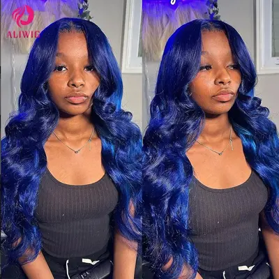 Cheap blue wigs sale sales