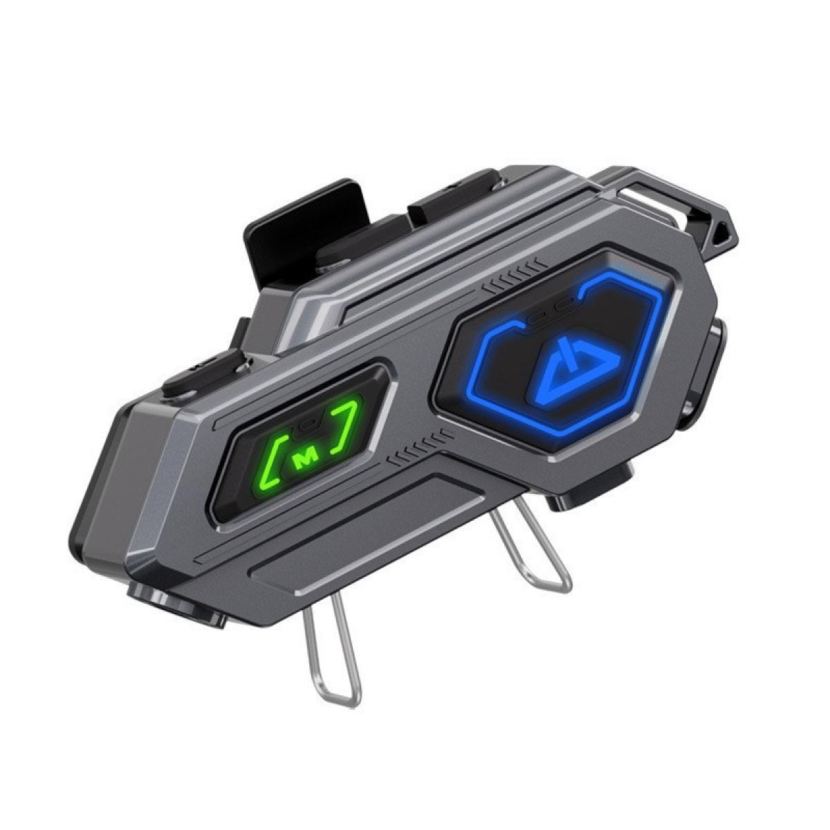 Leke Duohit New Bluetooth 6.0 Motorcycle Riding Bluetooth Headset Dual Intercom Helmet Bluetooth Hea