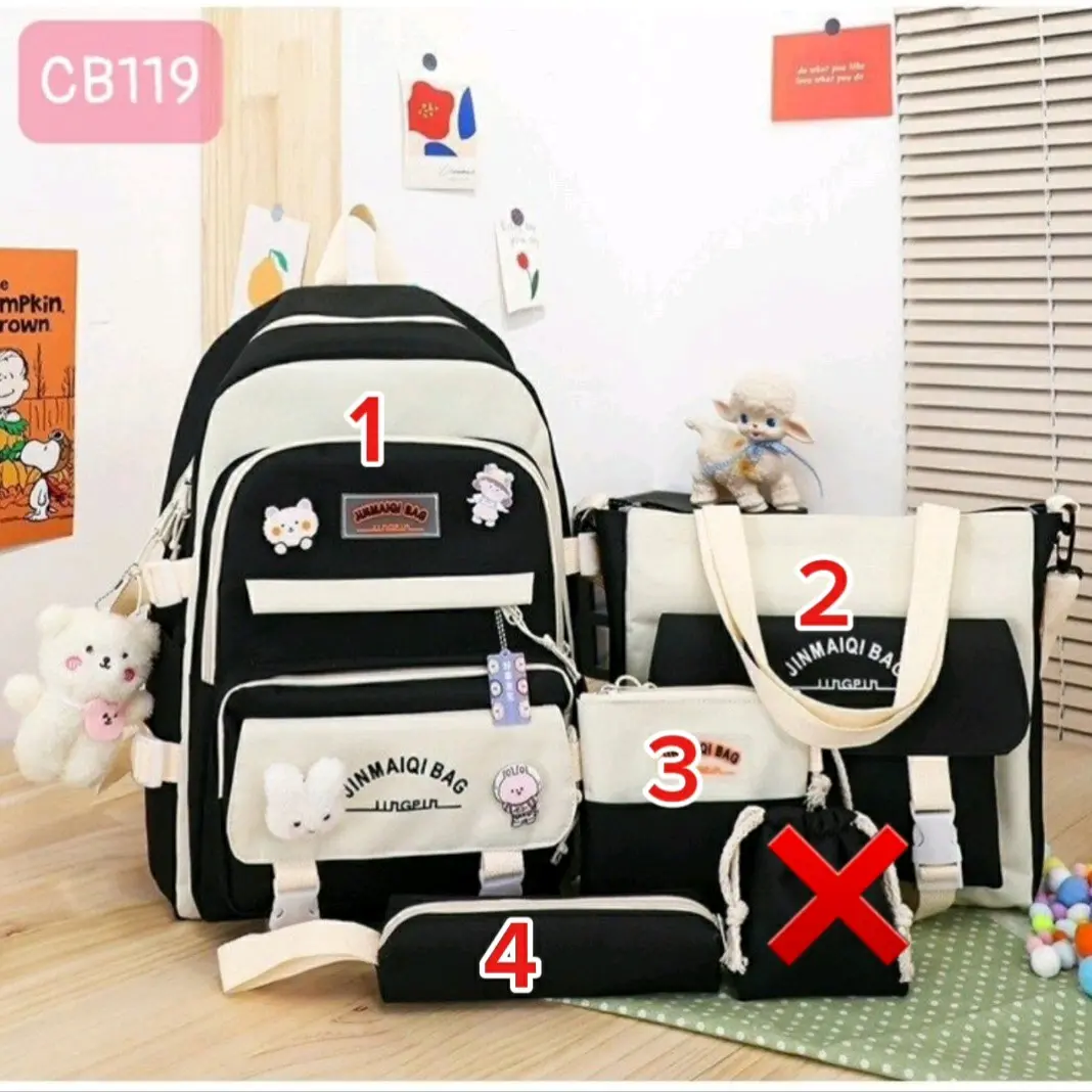 Balo học sinh 4 món phong cách thời trang cho bé