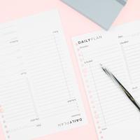 Gambar Bukuqu Loose leaf A5 - LN301 - Daily Plan dari Bukuqu Stationery Kota Tangerang Selatan 3 Tokopedia