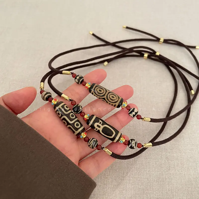 Dây chuyền Dzi, chuỗi Trang Sức Nữ phong cách, chuỗi Trang Sức Titan Chain Women