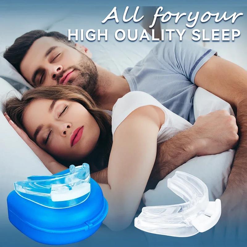 Product Introduction of Anti Snoring Bruxism Mouth Guard Portable Corrective Breathing Positioning Teeth Retainer Sleep Prevention Snoring Health Care 4