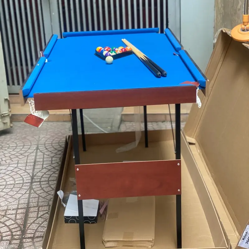 Bàn Bi-A mini bằng gỗ Table TTP-140 kích thước 140x61x78cm Đồ Chơi Cho Bé Và Người lớn 3