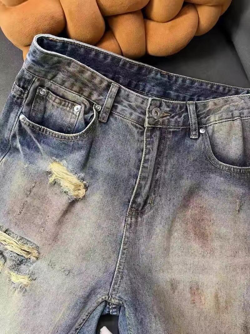 Product Introduction of Quần jean ống rộng nam nữ 2024 NEW STYLE Menswear Pants Có Túi quan bobig size bo quang chau 5