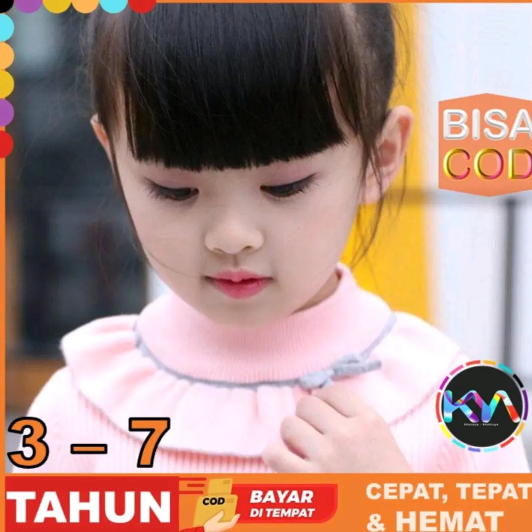 atasan anak perempuan terbaru pariasa rempel pita gaya korea