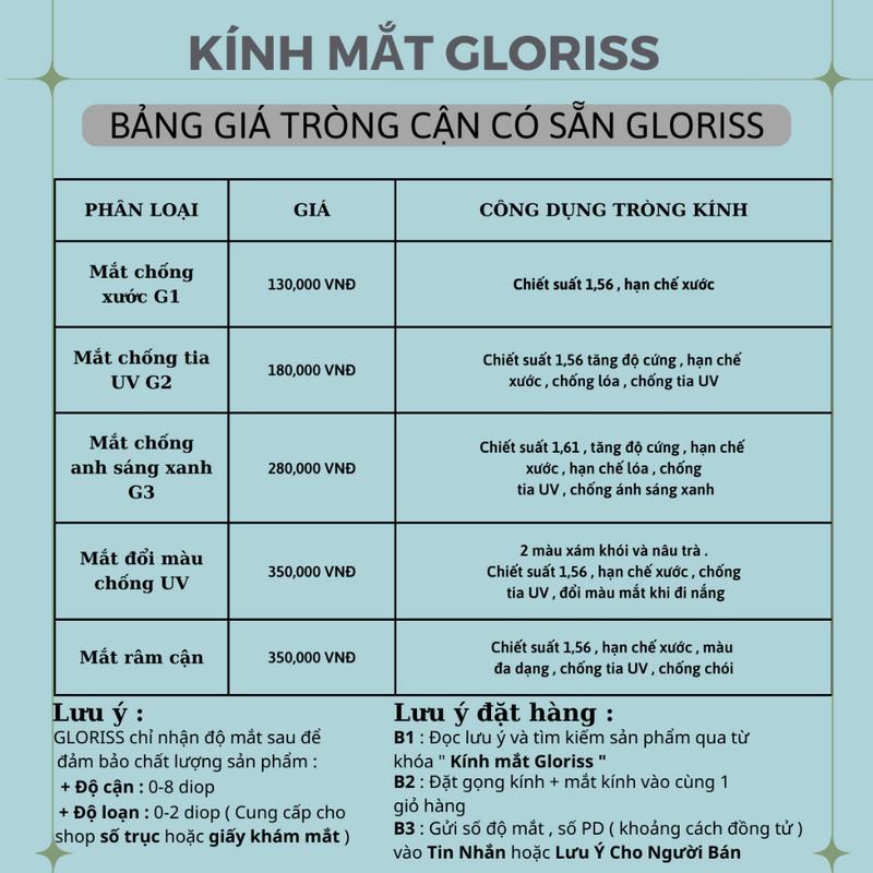 Gong kinh cân nam nư - GLORISS Moscow 1