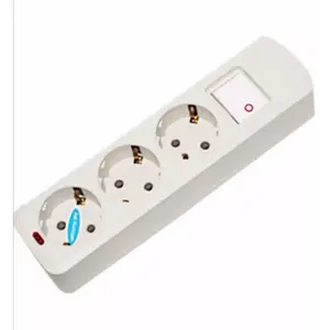 Stop Kontak Arde 2/3/4/5 Lubang / Terminal Kuningan/ Colokan Listrik