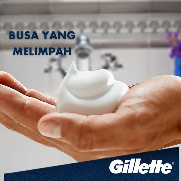 Gillette Shaving Foam Lemon Lime 175gr 4